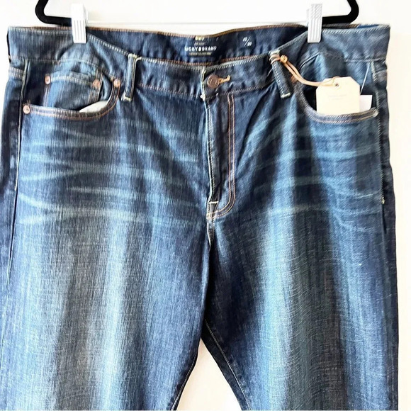 Lucky Brand Men’s Jeans 361 Vintage Straight Dark Blue Wash 42 X 30 New With Tag - Picture 7 of 14